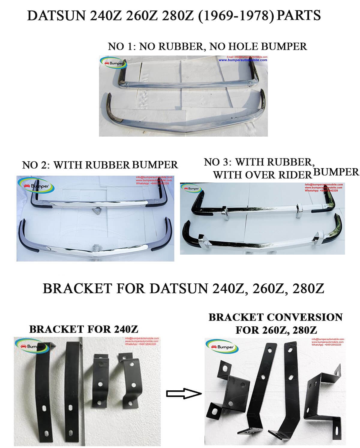Datsun 240Z 260Z 280Z Year (1969-1978)